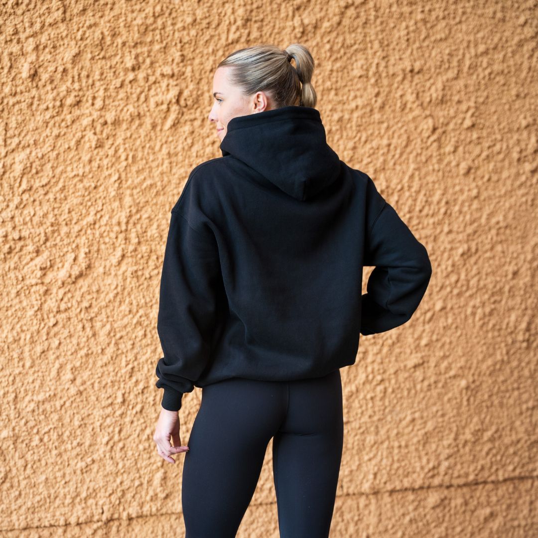FIRE 5 HOOD - BLACK