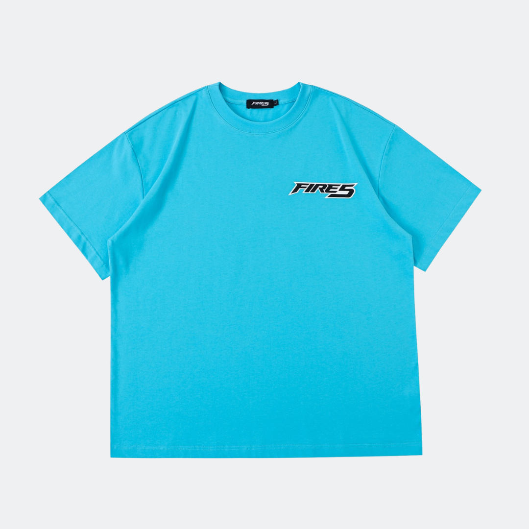 FIRE 5 O/S T-SHIRT - TEAL