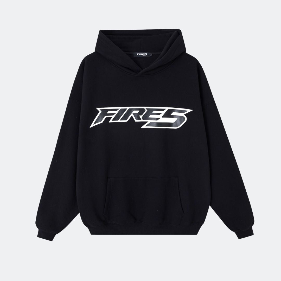 FIRE 5 HOOD - BLACK