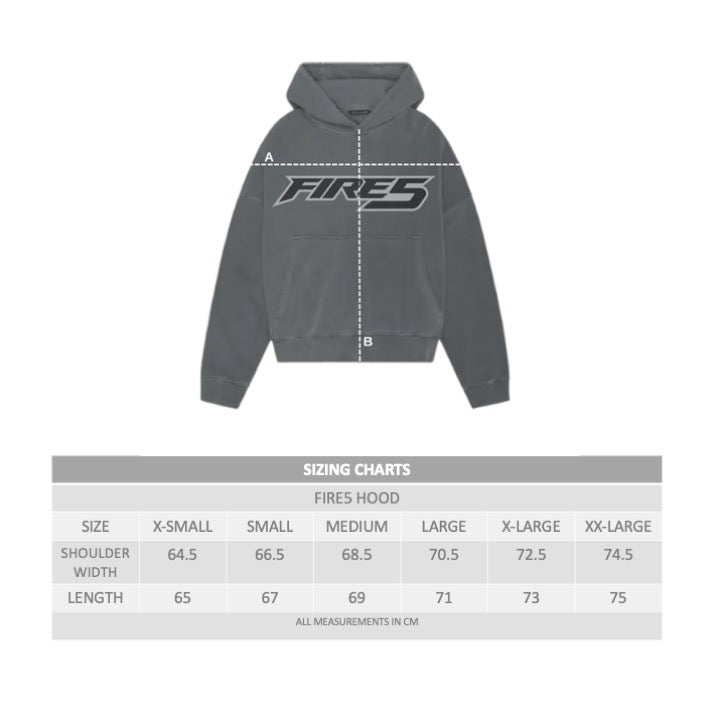 FIRE 5 HOOD - TEAL